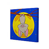 Набір для творчості для дітей Riviera Blanca Кажанчик 25x25 см (КГ1-14), фото 2