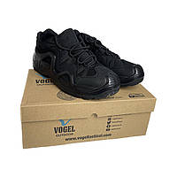 Тактичні кросівки Vogel чорні, топ якість Туреччина