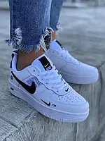 Жіночі кросівки Nike Air Force 1 Low, шкіра, білий, В'єтнам Найк Еір Форс 1 Лові