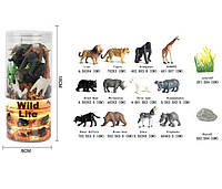 Набір диких тварин A 968-1 16 елементів, в тубі