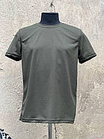 Тактическая футболка/футболка Coolmax прямого кроя/ военная футболка олива