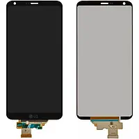 Дисплей для LG G6 (H870/ H871/ H872/ H873/ LS993/ US997/ VS998) модуль (экран и сенсор) оригинал, Черный