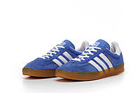 Кросівки Adidas Gazelle Indoor | Чоловічі кросівки | Синій, білий | В'єтнам 41-45