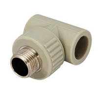 Трійник з зовнішньою різьбою ∅ 20-1/2н-20