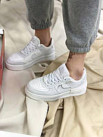 Nike Air Force 1 SHADOW White Silver