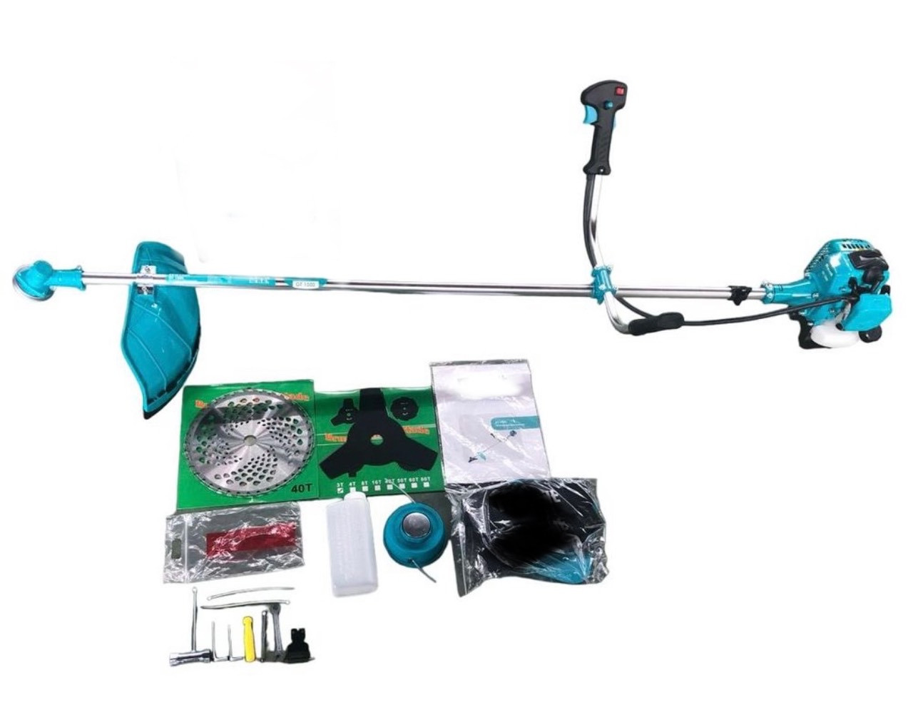 Коса газонна бензинова Krafftec Германі БГ-6500 Professional