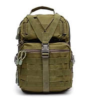 Тактична сумка чоловіча на одне плече 18 л олива D3-takt18l-2.store