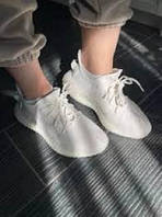 Женские кроссовки Adidas Yeezy 350 BOOST, белый, Китай Адідас Єзі 350 Буст білі 39