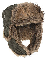 Зимняя шапка ушанка Mil-Tec Olive 12104601.store L (59-60)