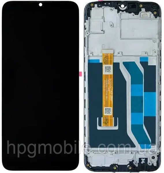 Дисплей для Oppo A5 2020/A9 2020 (4902859) модуль (екран та сенсор) з рамкою, сервісний оригінал, Чорний, фото 1