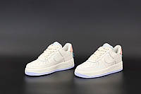 Жіночі кросівки Nike Air Force 1 Low, шкіра, білий, В'єтнам 37