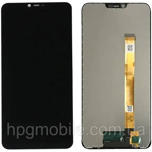 Дисплей для Oppo Realme 2/Realme C1/Oppo A3s/Oppo A5 модуль (екран та сенсор) оригінал, Чорний, фото 1