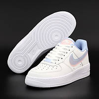 Женские кроссовки Air Force 1 Low, кожа, белый, Вьетнам 36