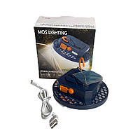 Кемпінговий LED ліхтар з гачком і магнітом/ ліхтарик тактичний