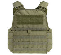 Плитоноска Plate Carrier Vest Mil-Tec Олива (13463101).store