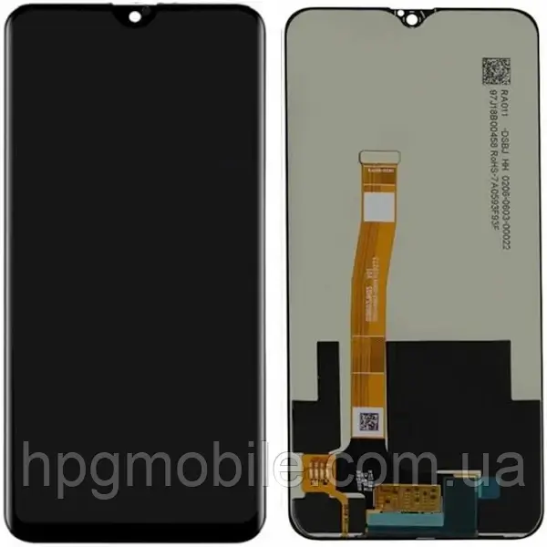 Дисплей для Oppo Realme 5 Pro / Realme Q модуль (екран та сенсор) оригінал, Чорний, фото 1