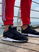 Adidas ZX 500 Black White 3