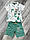 Костюм двійка дитячий літній із шортами на хлопчика 5-14 років (3кв) "FILI KIDS" купити гуртом в Одесі на 7км, фото 3