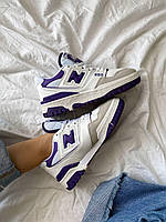 New Balance 550 White Purple