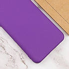 Чохол силіконовий для Samsung S24 Silicone Case Full (Виноградний), фото 3