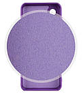 Чохол силіконовий для Samsung S24 Plus Silicone Case Full (Виноградний), фото 3