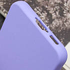 Чохол силіконовий для Samsung S24 Plus Silicone Case Full (Бузковий), фото 6