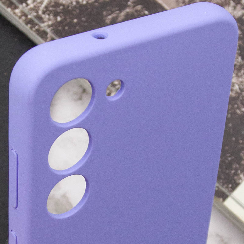 Чохол силіконовий для Samsung S24 Silicone Case Full (Бузковий)
