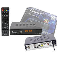 Спутниковый тюнер ES-4080 HD Прошитый+IPTV ТМ"EUROSKY" 12 мес.