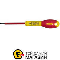 Стандартная 75 одна отвертка Stanley FatMax VDE 1000V SL3.5x75мм (0-65-411) шлицевая (Slotted)