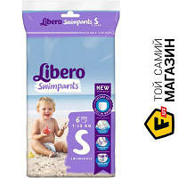 Подгузники Libero Swimpants Small 7-12кг, 6шт.