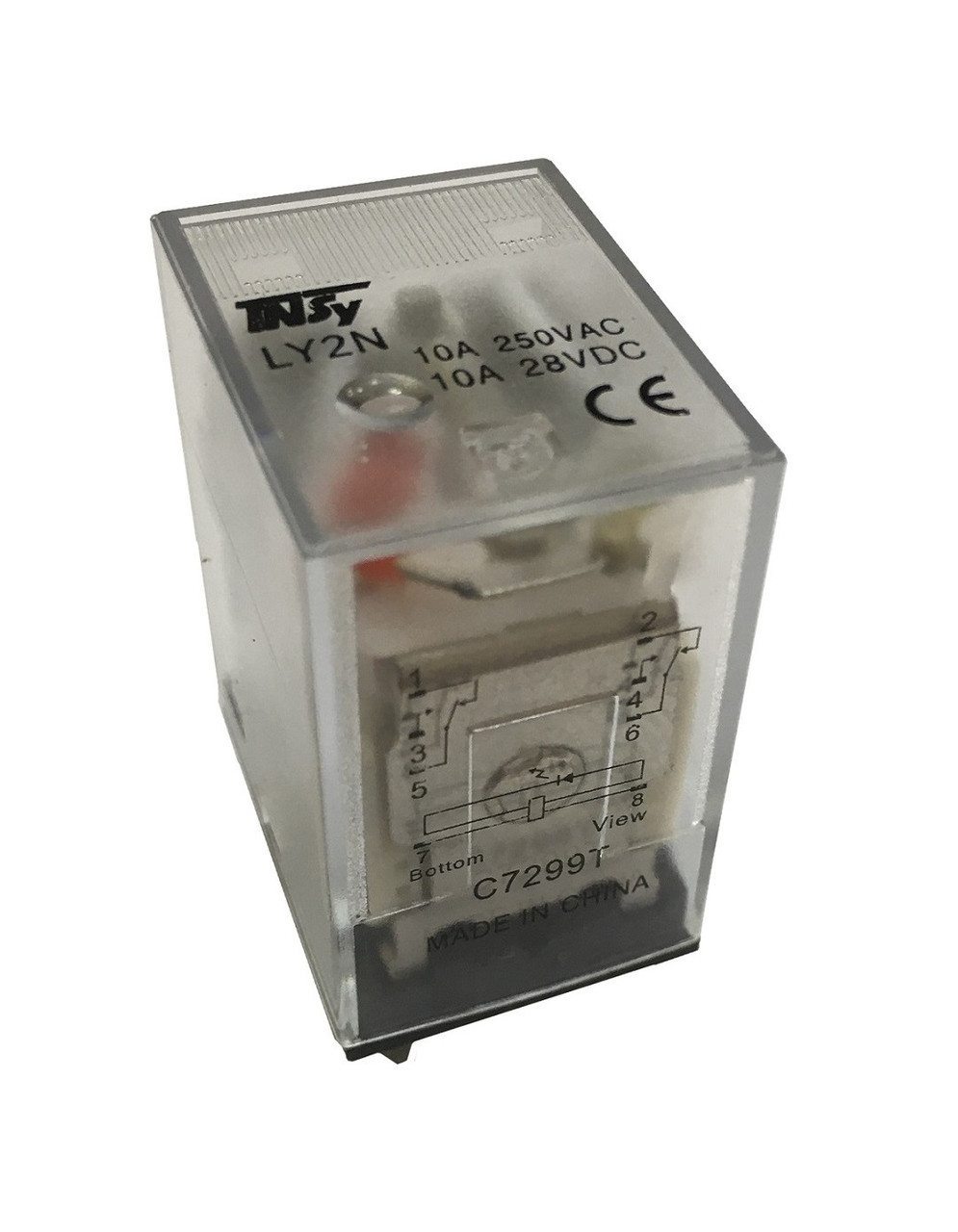 Реле проміжне РП32-LY2 10А 24DС LED 2p Ny95505061