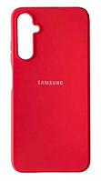 Чехол силиконовый для Samsung S23 FE Silicone Case Full (Красный)