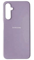 Чехол силиконовый для Samsung S23 FE Silicone Case Full (Лиловый)