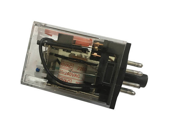 Реле проміжне РП3к2-MK2P 10А 220АС LED 2p Ny95505124, фото 3