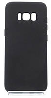 Чехол силиконовый для Samsung S8 Silicone Case Full (Черный)