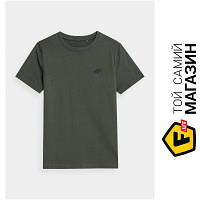 Спортивная футболка 4F Футболка TSHIRT M640JMM00TTSHM640-43S р.152 хаки