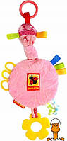Забавка-подвеска с прорезывателем "круг", детская игрушка, от 3-х месяцев, Macik МС 030601-01