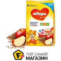 Каша Milupa Milupa каша молочна 210гр гречана з яблуком від 6 міс. (5900852054754)