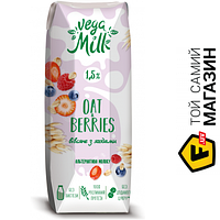 Молоко Vega Milk Vega Milk 0,25л напій вівсяний з ягодами т/п (4820192262156)