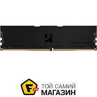 Оперативная память Goodram DDR4 16GB/3600 Goodram Iridium Pro Deep Black (IRP-K3600D4V64L18/16G)