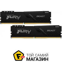 Оперативная память Kingston Fury Beast 32GB DDR4 3200Mhz (2x16GB) (KF432C16BB1K2/32)