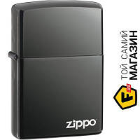 Зажигалка Zippo 150ZL Black Ice/Logo