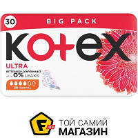 Гигиенические прокладки Kotex Прокладки гигиенические Ultra Normal Quadro 30 шт.