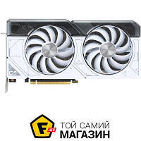 Видеокарта ASUS DUAL-RTX4070S-O12G-WHITE GeForce RTX4070 SUPER 12Gb DUAL OC WHITE