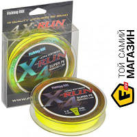 Шнур Fishing Roi Шнур X-Run 4PE lemon yellow 150м 0,165мм 7,26кг