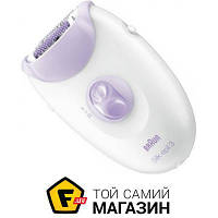 Эпилятор Braun SE 3170 Silk-epil 3 white/purple