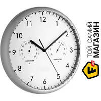 Часы настенные классические TFA 981072 механизм стрелочный кварцевый (электронный) питание батарейки