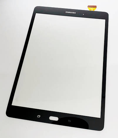 Тачскрін (сенсор) Samsung T550 Galaxy Tab A 9.7"/T555, сірий, Smoky Titanium, оригінал, фото 1
