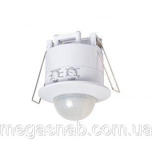 Датчик руху DELUX ST41С 1200W (360 град, вбудований) білий IP20