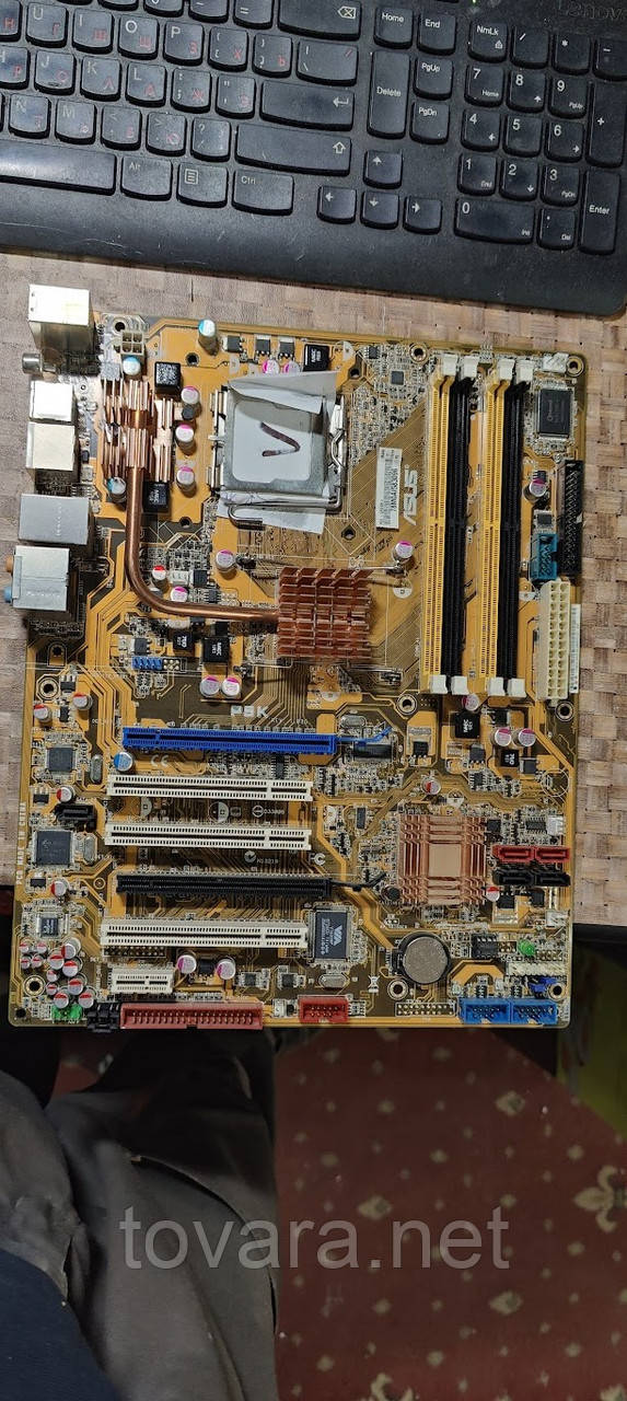 Мат. плата ASUS P5K LGA775 P35 2xPCI-E+GbLAN+1394 SATA ATX 4DDR2 No 232908203